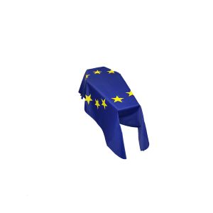 European Union (EU) Coffin Drape Flag