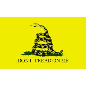 Gadsden Coffin Drape Flag