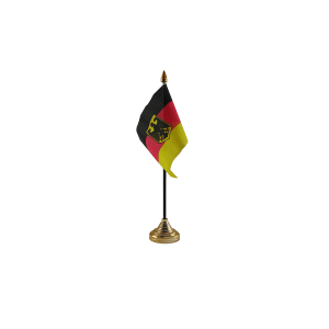 Germany Crest Small Table Flag