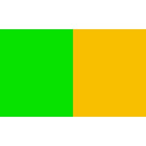 Green and Gold Irish County Coffin Drape Flag