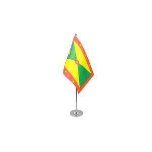 Grenada Satin Table Flag