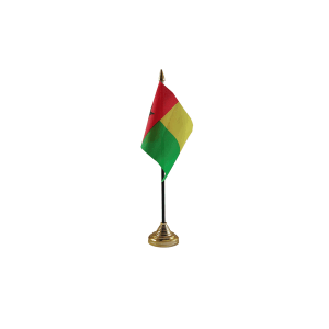 Guinea-Bissau Small Table Flag