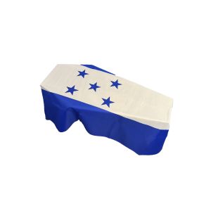 Honduras Coffin Drape Flag