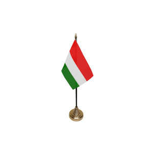 Hungary Small Table Flag