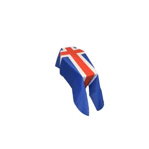 Iceland Coffin Drape Flag
