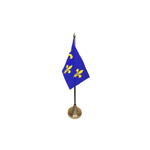 Ile-de-France Small Table Flag