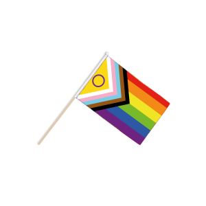 Intersex Progress Pride Hand Flags