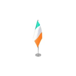 Ireland Satin Table Flag