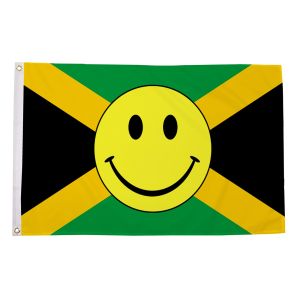 Jamaica Smiley Face Flag
