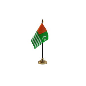 Kashmir Small Table Flag