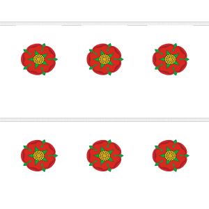 Lancashire Old Rectangular Bunting