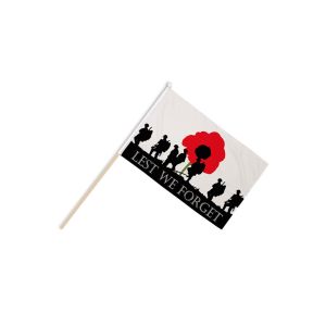Lest We Forget (Army) Hand Flags