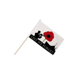 Lest We Forget (Navy) Hand Flags