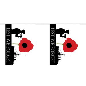 Lest We Forget (Navy) Giant Bunting