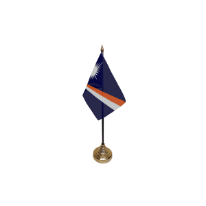 Marshall Islands Small Table Flag