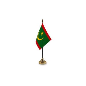 Mauritania New Small Table Flag