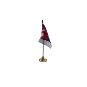 Nepal Small Table Flag