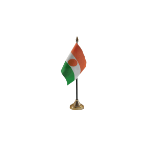 Niger Small Table Flag
