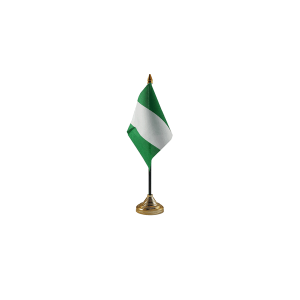 Nigeria Small Table Flag