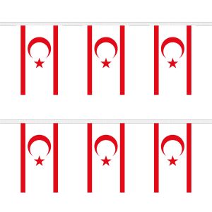 Cyprus North Rectangular Bunting