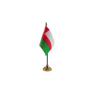 Oman Small Table Flag