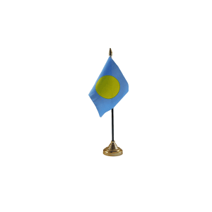 Palau Small Table Flag