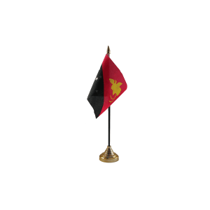 Papua New Guinea Small Table Flag