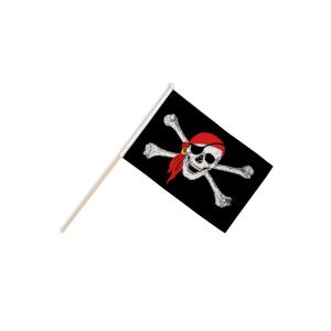 Pirate Bandana Hand Flags