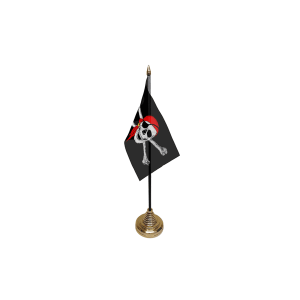 Pirate Bandana Small Table Flag