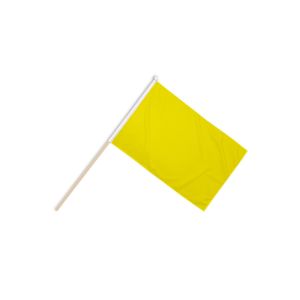 Plain Yellow Hand Flags