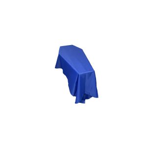 Plain Blue Coffin Drape Flag