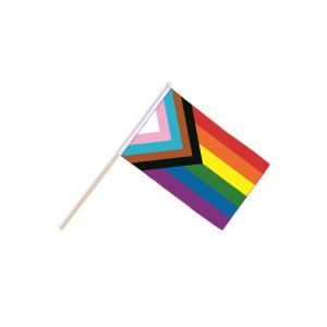 Progress Pride Hand Flags