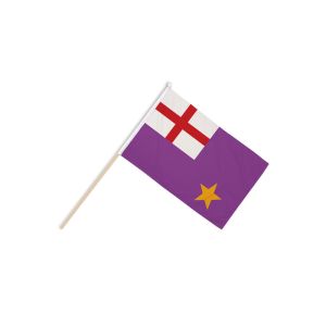 Purple Standard Hand Flags