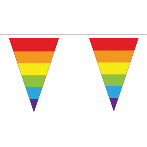 Rainbow Triangle Bunting