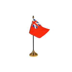 Red Ensign Colonial Small Table Flag