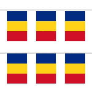 Romania Rectangular Bunting