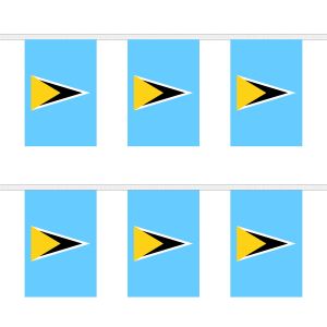 Saint Lucia Rectangular Bunting