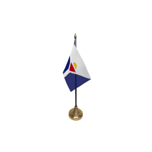 Saint Martin Small Table Flag