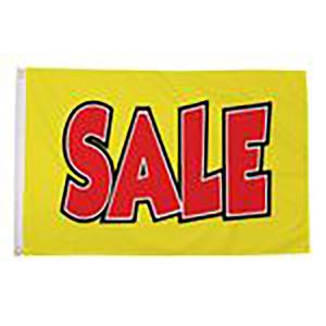 Sale Yellow Flag