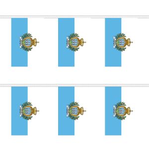 San Marino Crest Rectangular Bunting