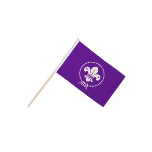 Scouts Purple Hand Flags