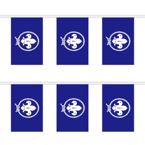 Scouts Blue Rectangular Bunting