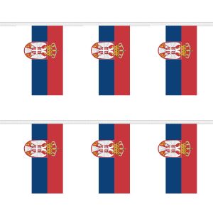 Serbia Crest Rectangular Bunting