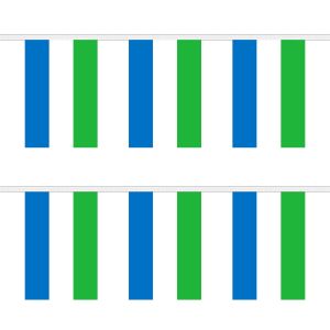 Sierra Leone Rectangular Bunting
