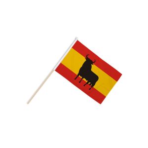 Spanish Bull Hand Flags