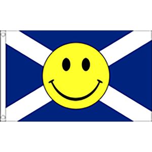 St Andrews Smiley Face Flag