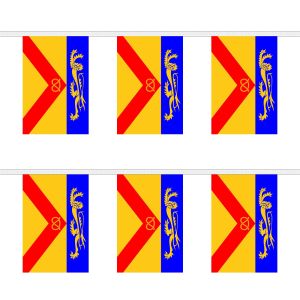 Staffordshire Old (With Crest) Rectangular Bunting