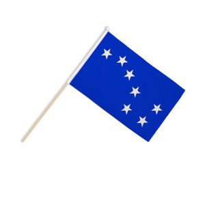 Starry Plough Royal Blue Hand Flags