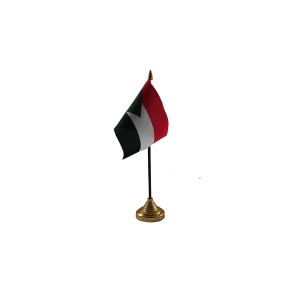 Sudan Small Table Flag