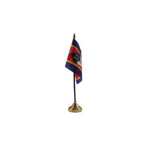 Swaziland Small Table Flag